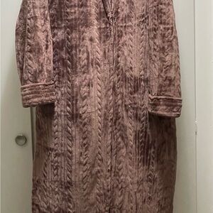 Cat & Jack Plush Coat in Soft Brown